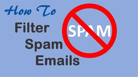 How To Stop Spam Emails And Filter Promotional Emails Youtube