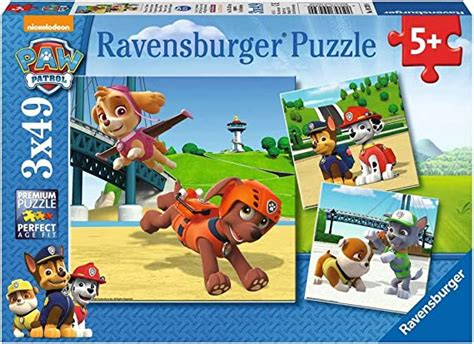 Ravensburger Paw Patrol 3x 49pc Jigsaw Puzzles Uk Toys And Games
