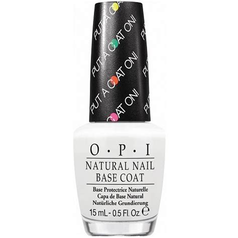 Opi Natural Nail Color Boosting Base Coat Put A Coat On 15ml