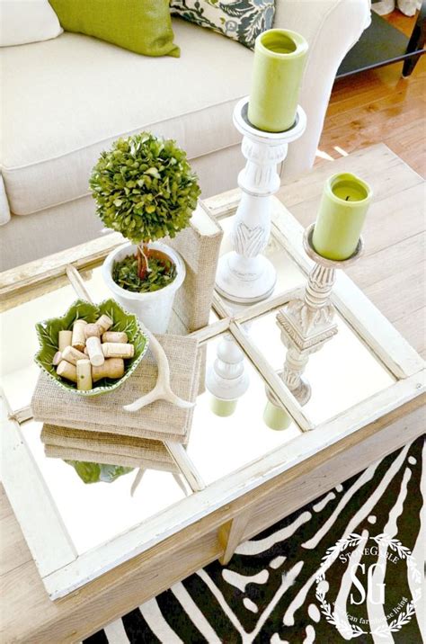 Using A Mirror In A Vignette Add Sparkle And Pizzazz To Your Vignette