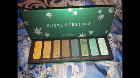 Melt Cosmetics Smoke Sessions Palette Review Youtube