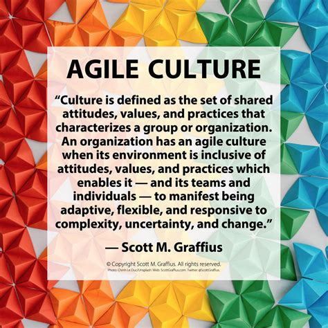 Agile Culture A Definition Agile Scrum Guide Book Blog