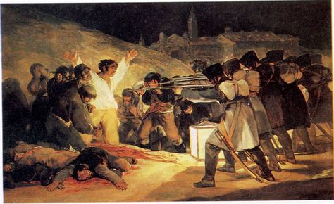 El Tres De Mayo Le Trois Mai De Goya Chef D œuvre Au Musée Du Prado