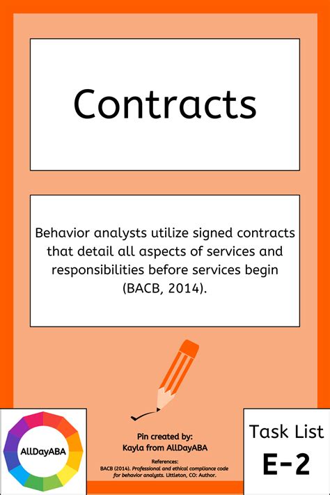 Contracts Responsibility To Clients Aba Study Materials Section E