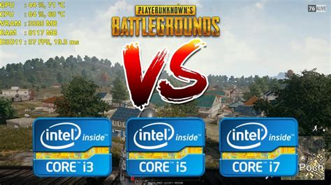 Intel Core I3 Vs I5 Vs I7 Playerunknowns Battlegrounds Gaming