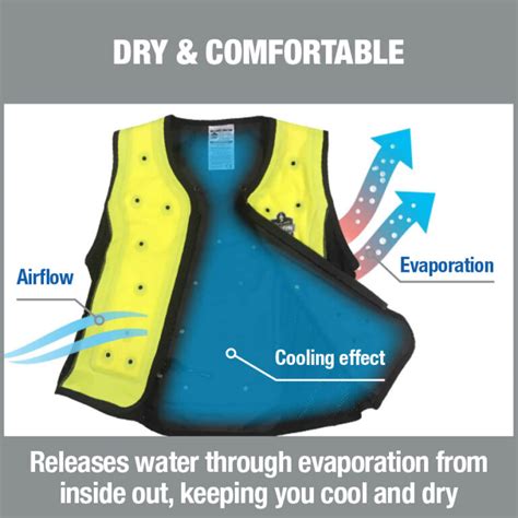 Ergodyne Chill Its 6685 Premium Dry Evaporative Cooling Vest