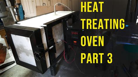 I open the door, insert a new knife and remove the old. Heat Treating Oven 3rd and Final Part - YouTube