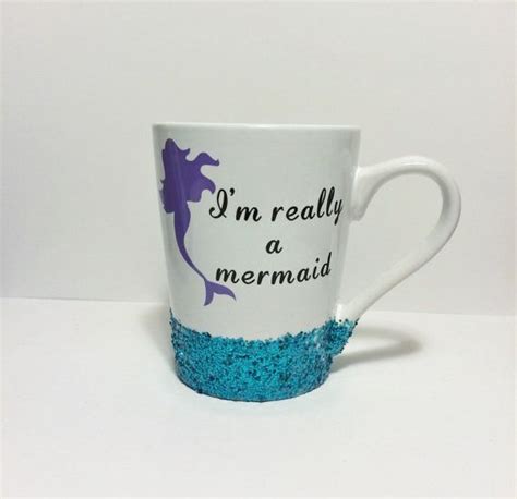 Mermaid Coffee Mug Mermaid Lovers Nautical By Alychrisboutique Mermaid