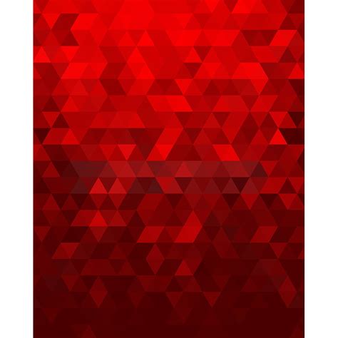Red Geometric Pattern Printed Backdrop Backdrop Express