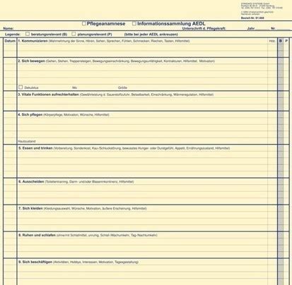 Pflegeanamnese » standardsysteme.de - Standard Systeme