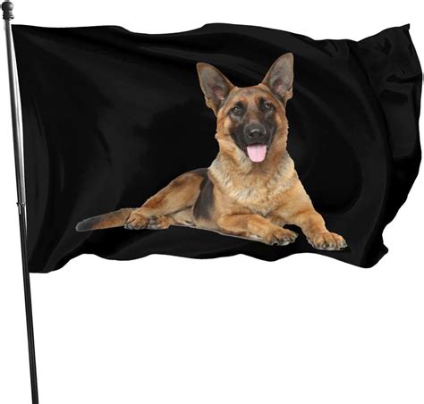 Dog German Shepherd Outdoor Flag Home Garden Flag Banner