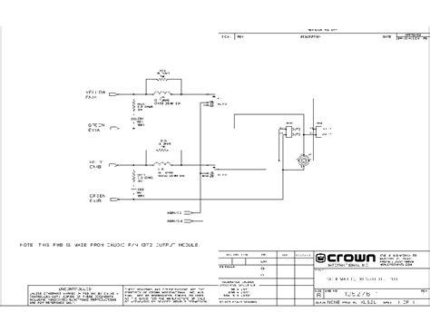 Schematic diagram service manual manual de servicio crown lps2500. CROWN XLS202 XLS402 XLS602 SCH 2 Service Manual download, schematics, eeprom, repair info for ...