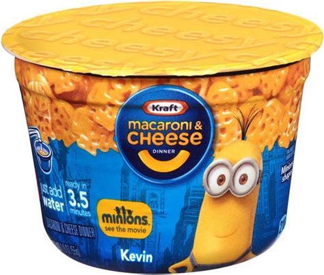 Kraft Macaroni Cheese Minion Shaped Cup 50g Kopen Overige Diversen
