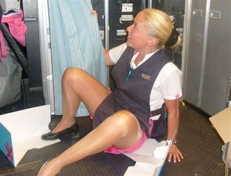 Flight Attendant Arr Stewardess Part Pics Xhamster
