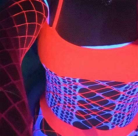 Uv Neon Rave Night By That Chick Neon Bodysuit Neon Rave Neon Nights