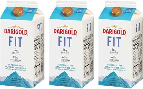 High Protein Filtered Milks Darigold Fit Milk