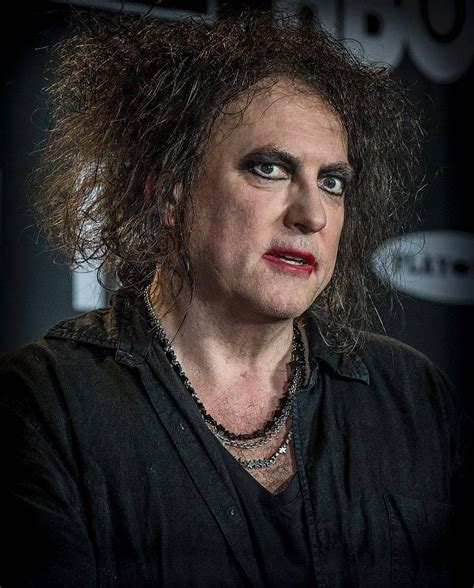 Repost Theorshos Robert Smith In The Press Room At The Rock And Rall