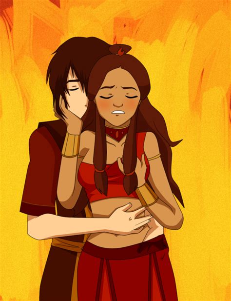 Zutara Week 2013 Calor By Kaya Carrie Ko On Deviantart Avatar The Last Airbender Art Zutara