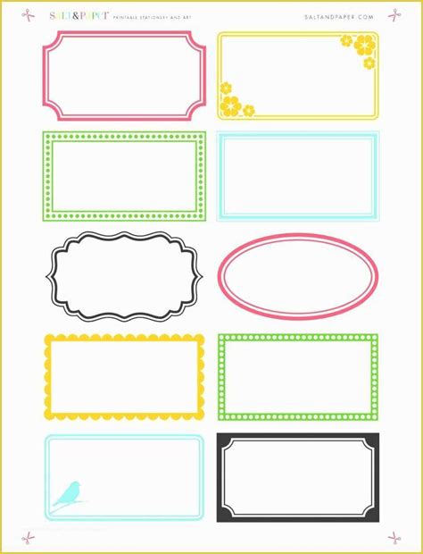 Free Label Templates Of 6 Label Template 21 Per Sheet Free Download