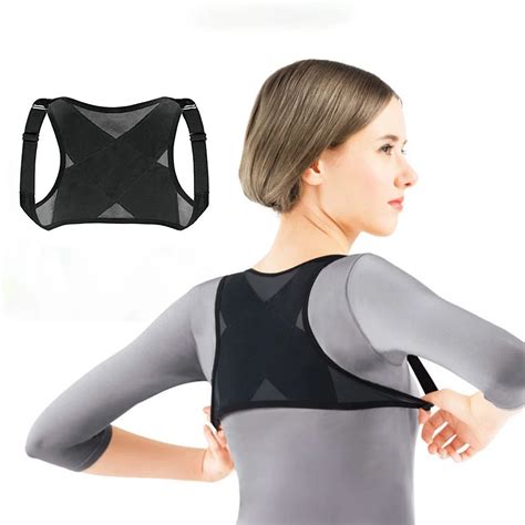 Adjustable Posture Corrector Brace Net Breathable Back Spine Support
