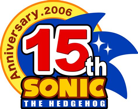 Sonic 15th Anniversary Logos Gallery Sonic Scanf