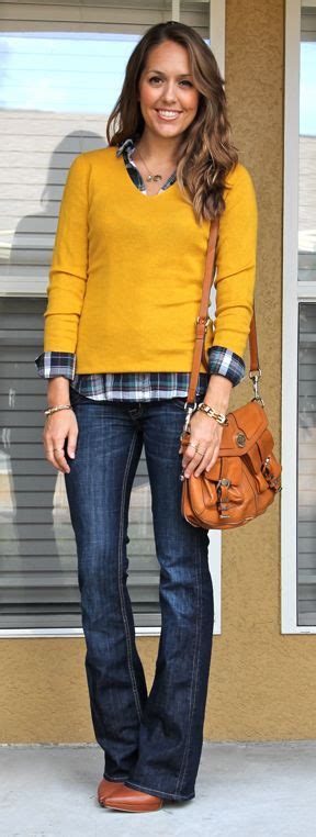 Black top and mustard pants. Colors that Go with Mustard Yellow Clothes - Outfit Ideas ...