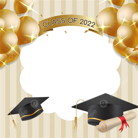 Graduation Season Hd Transparent 2022 Graduation Season Striped Border