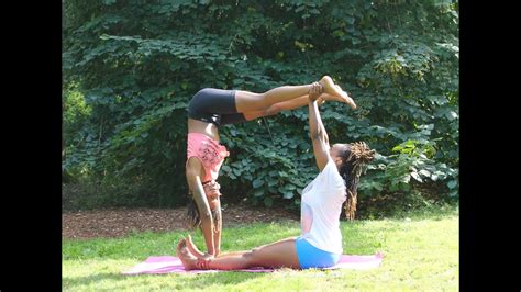 This isn't necessarily the most popular reason to practice two person yoga poses, but it is usually a pretty welcomed effect. 3 Person Yoga Poses For Beginners | ABC News