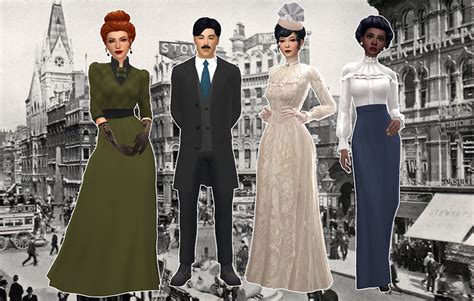 Sims 4 Victorian Clothes