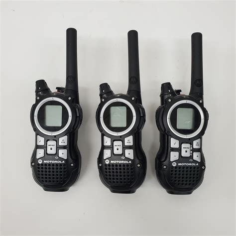 Buy The Lot Of 3 Motorola Talkabout 2 Way Radios Mr350r 22 Channel 35