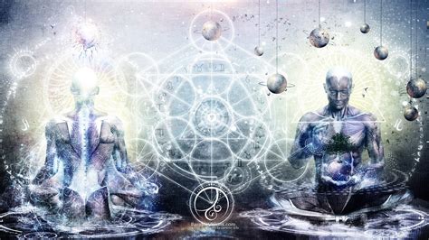 Wallpaper Illustration Meditation Spiritual Mythology Cameron