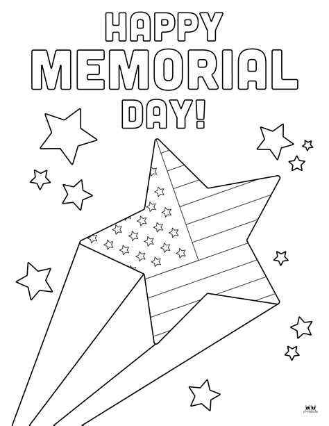 Memorial Day Coloring Pages 15 Free Pages Printabulls