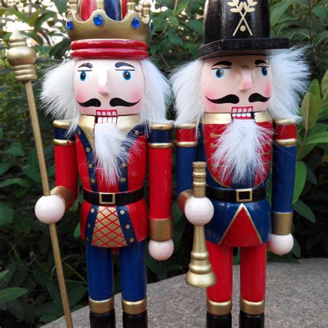 Maybe you would like to learn more about one of these? 30CM Wooden Christmas Nutcracker Soldiers Puppet Zakka ...