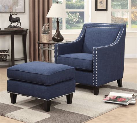 Bedroom sitting area with blue corner chair and ottoman | hgtv. 13 Excellent Accent Chair Options with an Ottoman