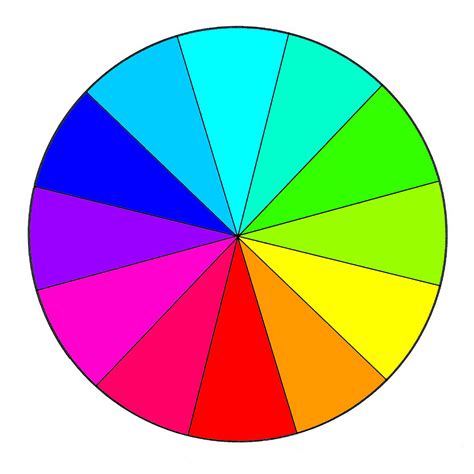 Primary Colors In Color Wheel Victoriaaso