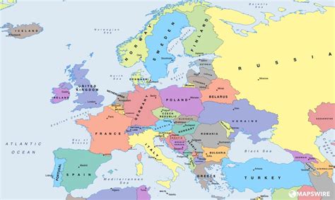 Western Europe Countries And Capitals Diagram Quizlet