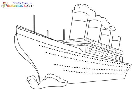 Titanic Coloring Pages