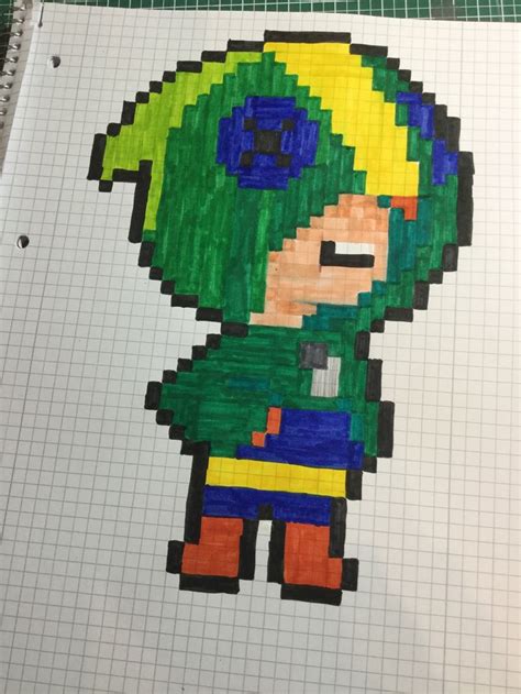 Pixel Art 64 Leon Coloriage Pixel Dessin Petit Carreau Dessin Pixel