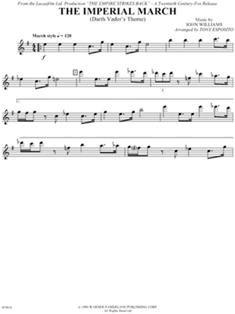 Imperial march (easy version) easy. "The Imperial March" from 'Star Wars' Sheet Music - Download & Print | Flute | Pinterest | Star ...