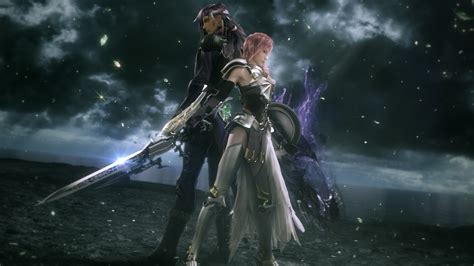 Final Fantasy Xiii 2 Wallpaper 010 Lightning And Caius Wallpapers