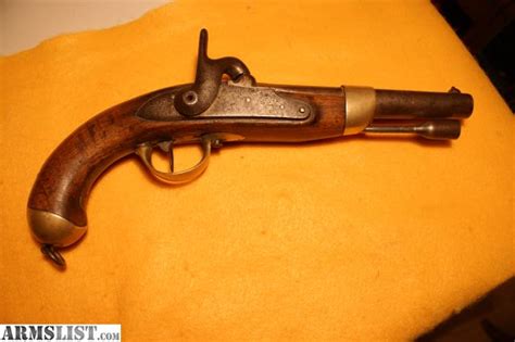 ARMSLIST For Sale Original French Mle Percussion Flintlock Pistol Dated