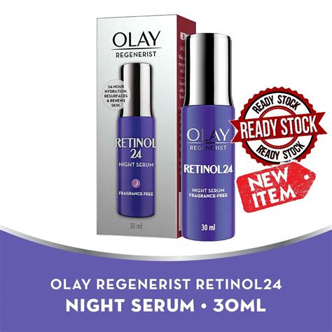 Olay Regenerist Retinol 24 Night Serum 30ml Exp 2023 Shopee Malaysia