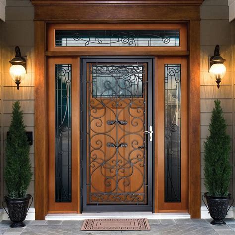 Pin By Michelsy On Doors Wrought Iron Security Doors Iron Security