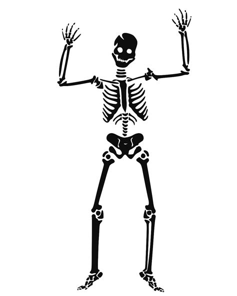 Big Skeleton Clip Art At Vector Clip Art Online Royalty