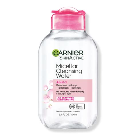 Skinactive Micellar Cleansing Water All In 1 Cleanser And Makeup Remover