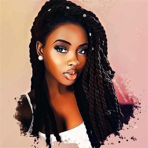 Illustrations Black Love Art Black Girls Rock Natural Hair Art