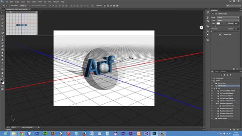 Photoshop Cc 3d Kullanımı Örneği Ve 3d Studio Max Desteği Youtube