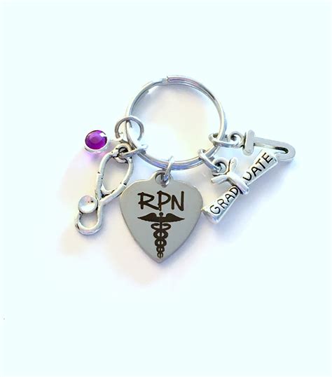 Find thoughtful graduation gift ideas what kinds of gifts do you give as graduation gifts for friends? Graduation Gift for RPN Keychain Key Chain, Registered ...