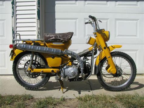 Well you're in luck, because here they come. 1965 Honda ct200 trail 90