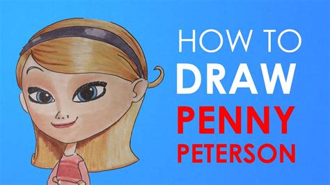 How To Draw Penny Mr Peabody And Sherman Youtube